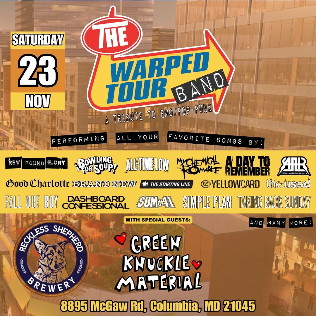 The Warped Band at Amos Southend, 22 August | Event in Charlotte | AllEvents