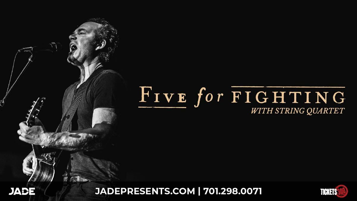 Five For Fighting, 23 August | Event in Salt Lake City | AllEvents