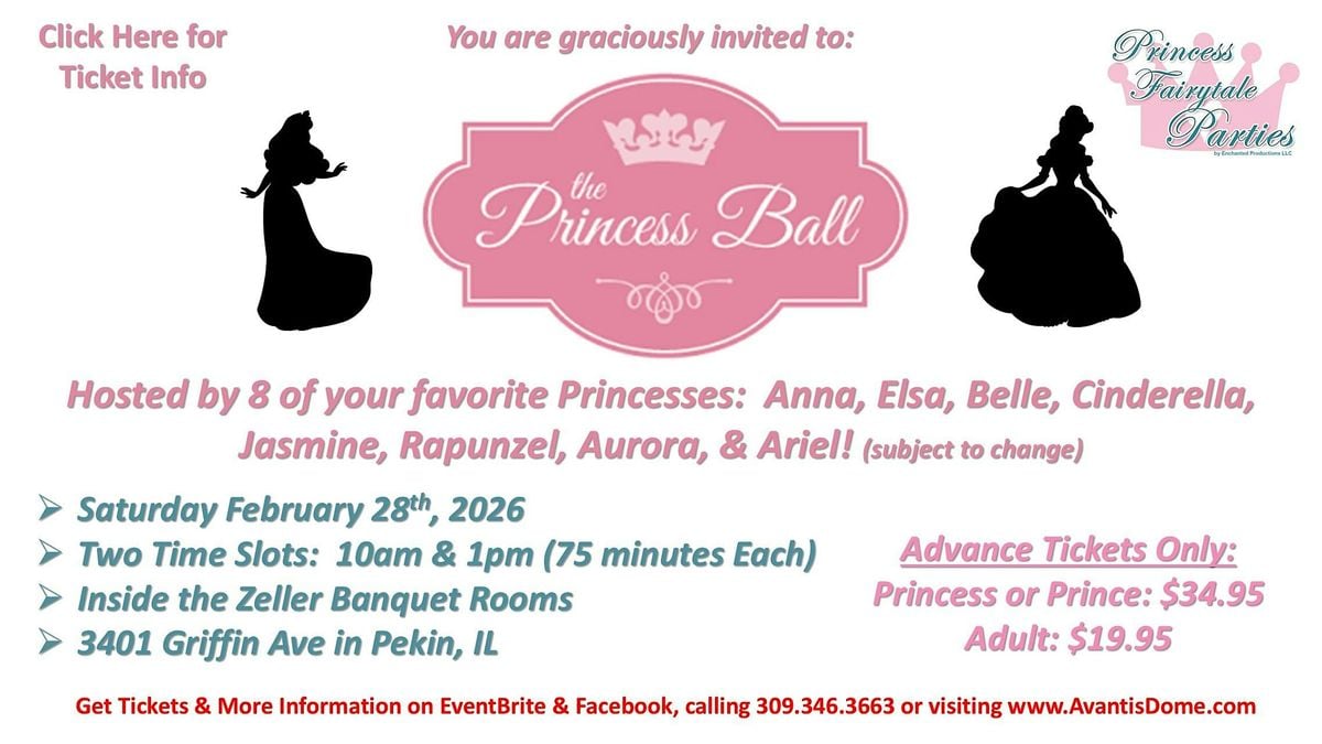 The Princess Ball (2 time slots)