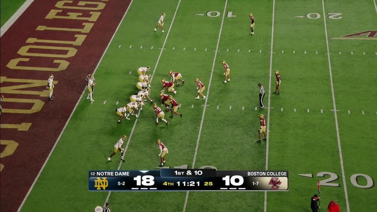 Boston College Eagles at Notre Dame Fighting Irish Football at Notre Dame Stadium, 21 November | Event in South Bend