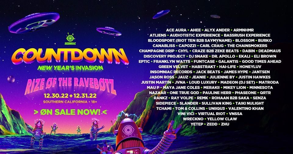 Countdown NYE 2025, The National Orange Show NOS Event Center, San