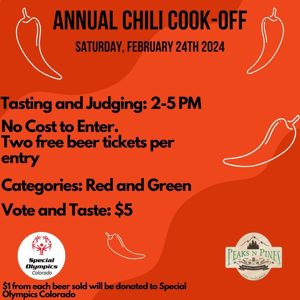 Annual Chili CookOff! , Peaks N Pines Brewing Company Tutt, Colorado