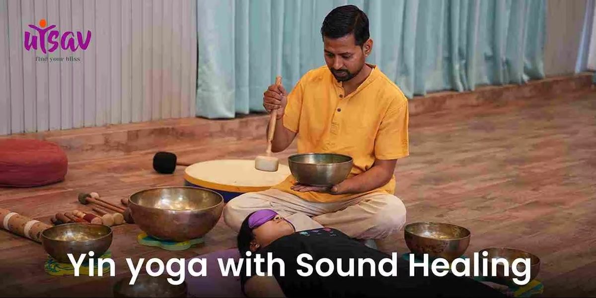 Yin Yoga & Singing Bowl Dinner Experience, 11 June | Event in New Delhi | AllEvents