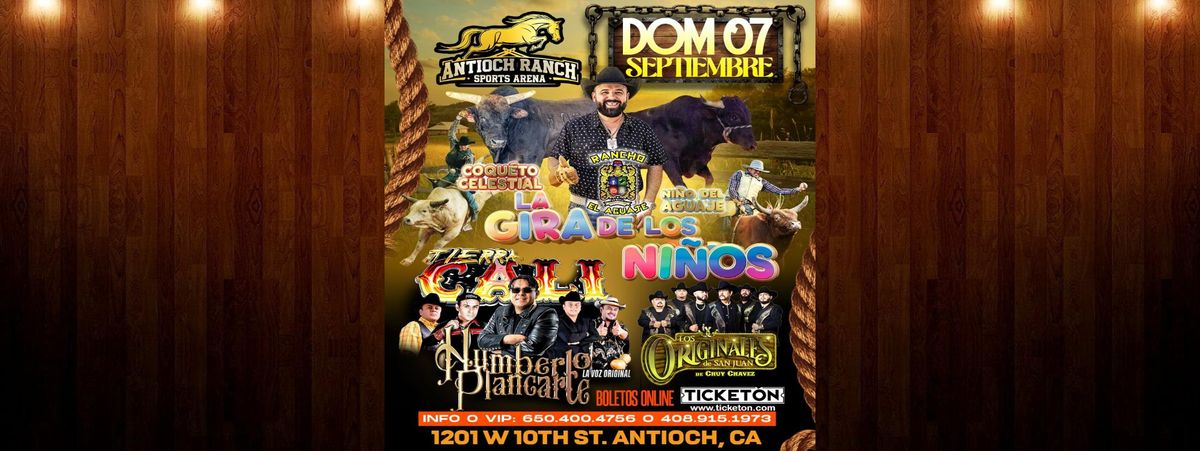 RANCHO EL AGUAJE LA GIRA DE LOS NIÑOS, 7 September | Event in Antioch | AllEvents