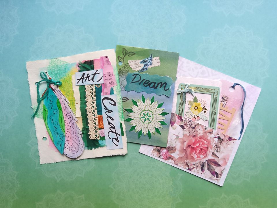 Art Journal Pages, Hathern Library, Loughborough, 17 February 2024 ...