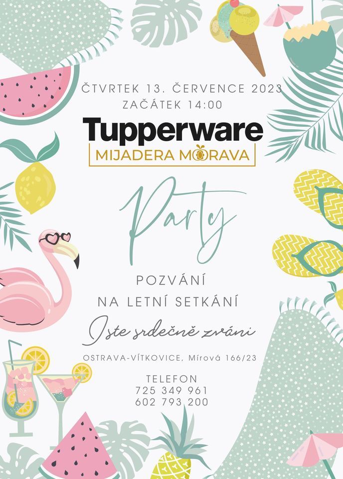 Tupperware Party Invitation