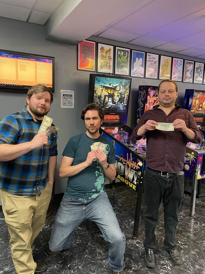 Weekly Amateur Pinball Tournament, Ashley's Pub, Bremerton, 13 January