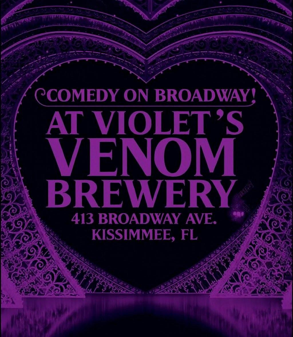 Comedy on Broadway at Violet's Venom Brewery, 16 January | Event in Kissimmee | AllEvents