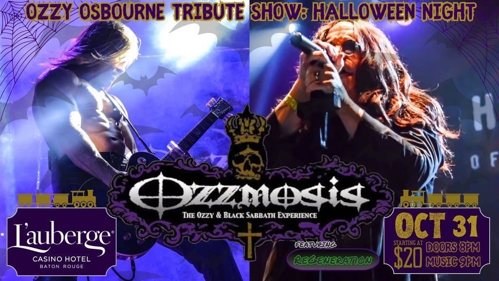 Ozzmosis, 31 October | Event in Baton Rouge | AllEvents