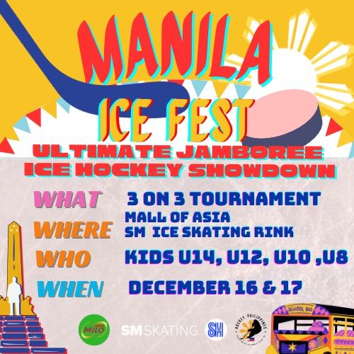 Manila Ice Fest Ultimate Jamboree Ice Hockey Showdown, Sm Mall Of Asia