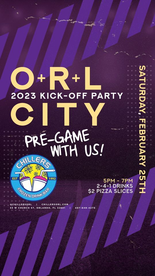 Orlando City 2023 KickOff Party!, 33 Church St W, Orlando, FL 32801