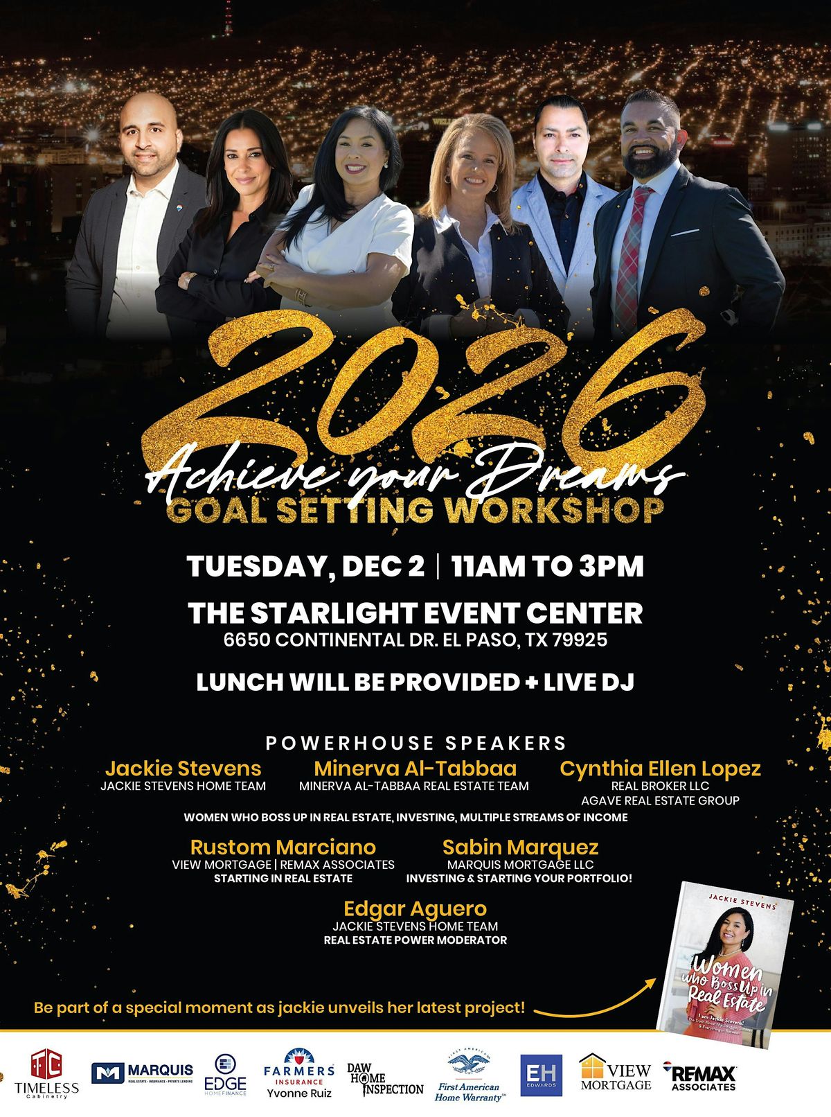 2026 Achieve Your Dreams Goal Setting Workshop, 2 December | Event in El Paso | AllEvents