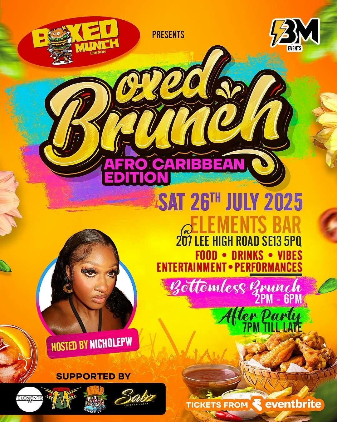 BOXED BRUNCH , 26 July | Event in Bromley | AllEvents