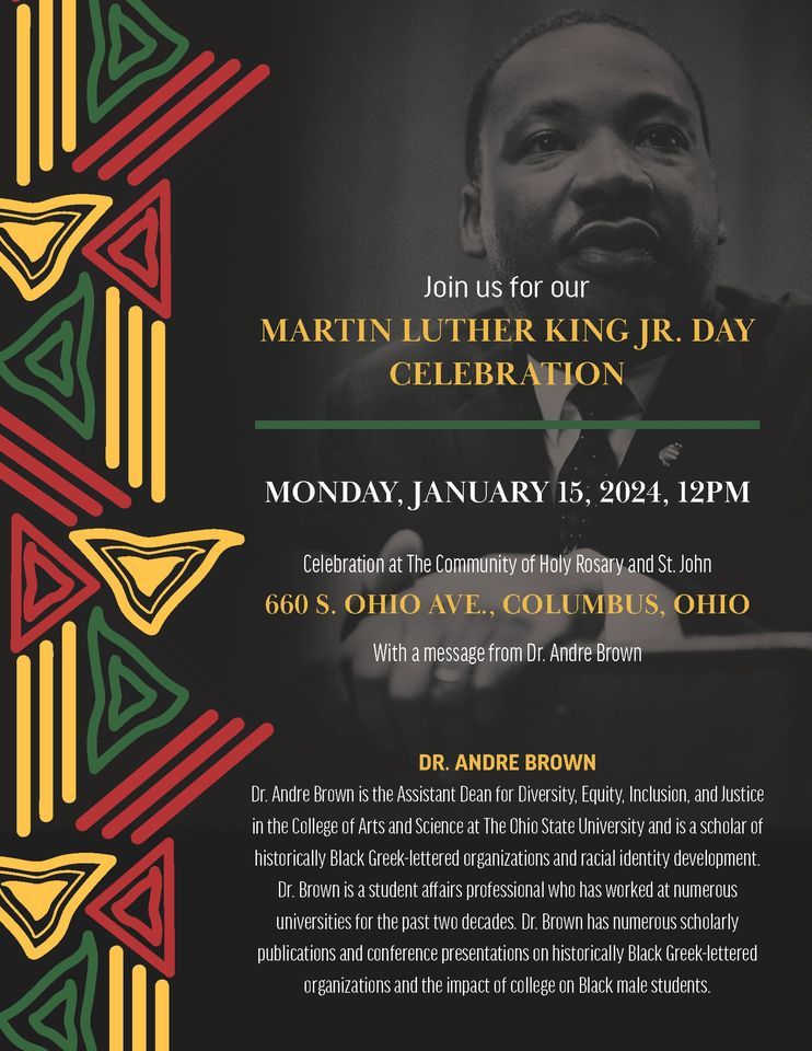 Martin Luther King Day Celebration , 660 S Ohio Ave, Columbus, OH 43205