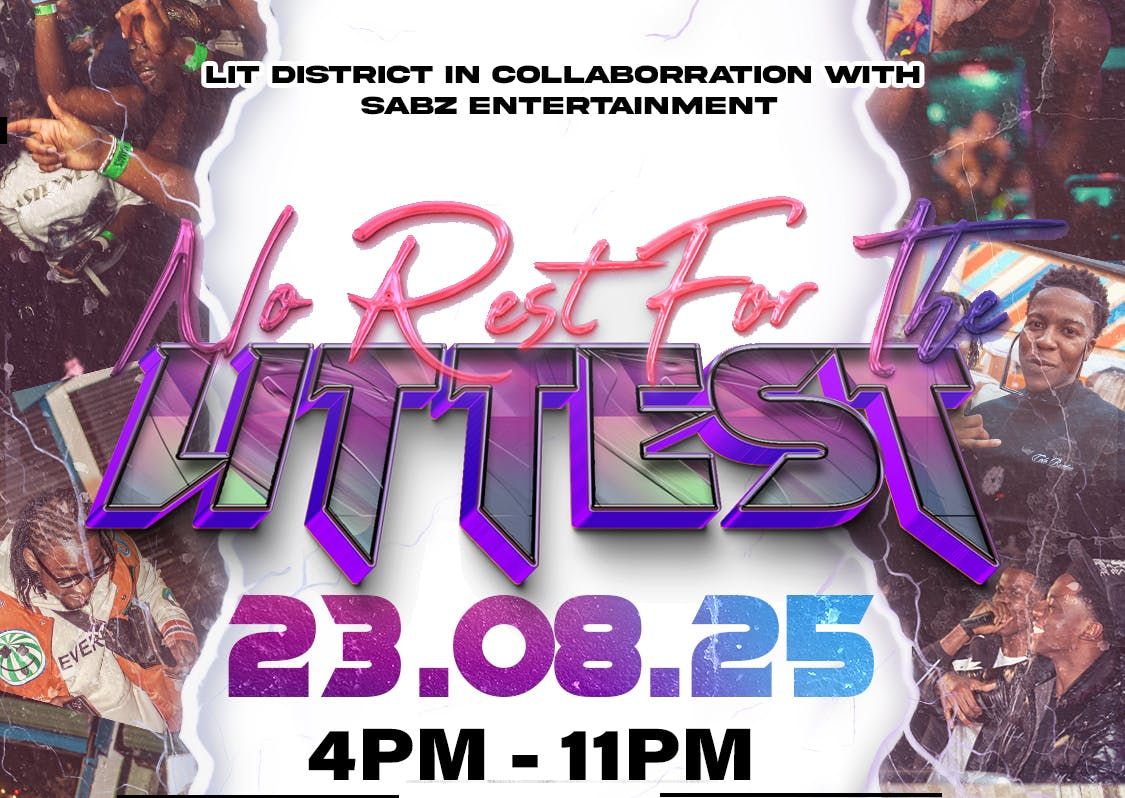 N0 REST FOR THE LITTEST | LONDON | 20+, 23 August | Event in London | AllEvents