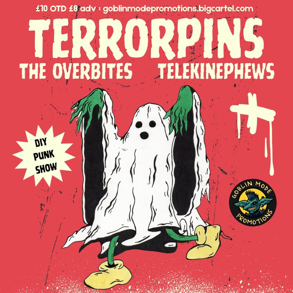 Terrorpins + The Overbites + Telekinephews, 12 October | Event in Glasgow | AllEvents