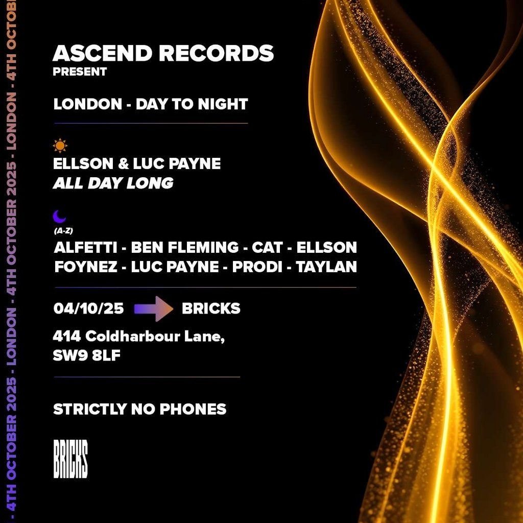 Ascend Crew + Guests, 4 October | Event in London | AllEvents