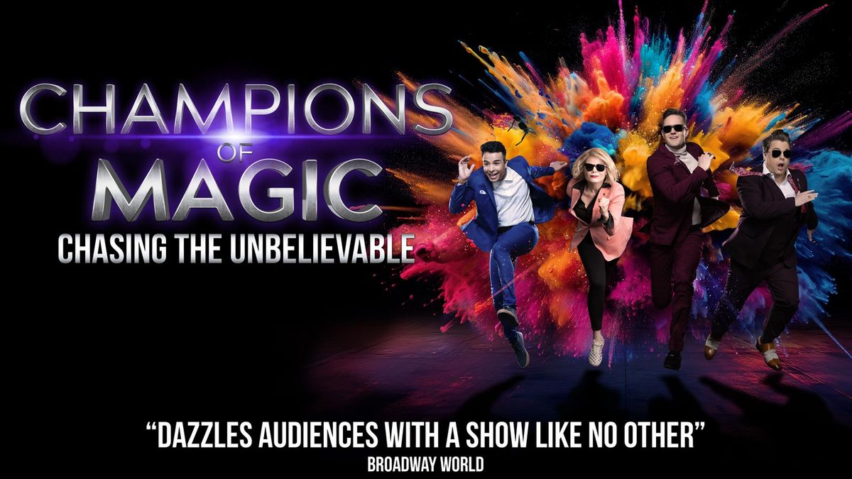 Champions Of Magic - Christmas Spectacular at Kennedy Center Eisenhower Theater, 18 November | Event in Washington