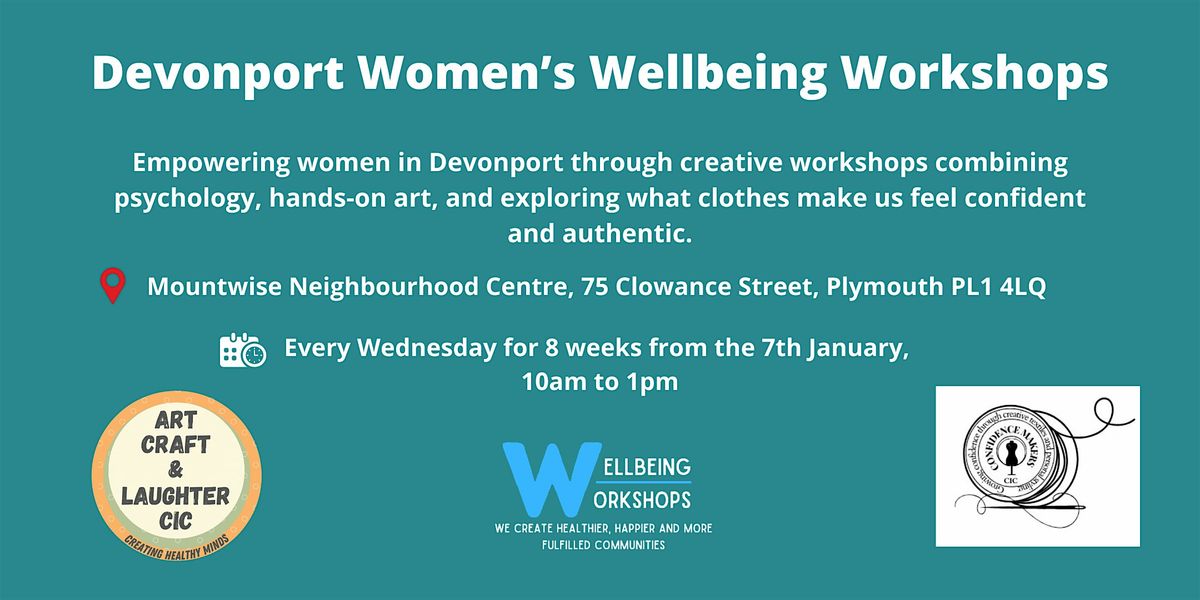 FREE Devonport Women's Creative Wellbeing Workshops, 7 January | Event in Devonport | AllEvents