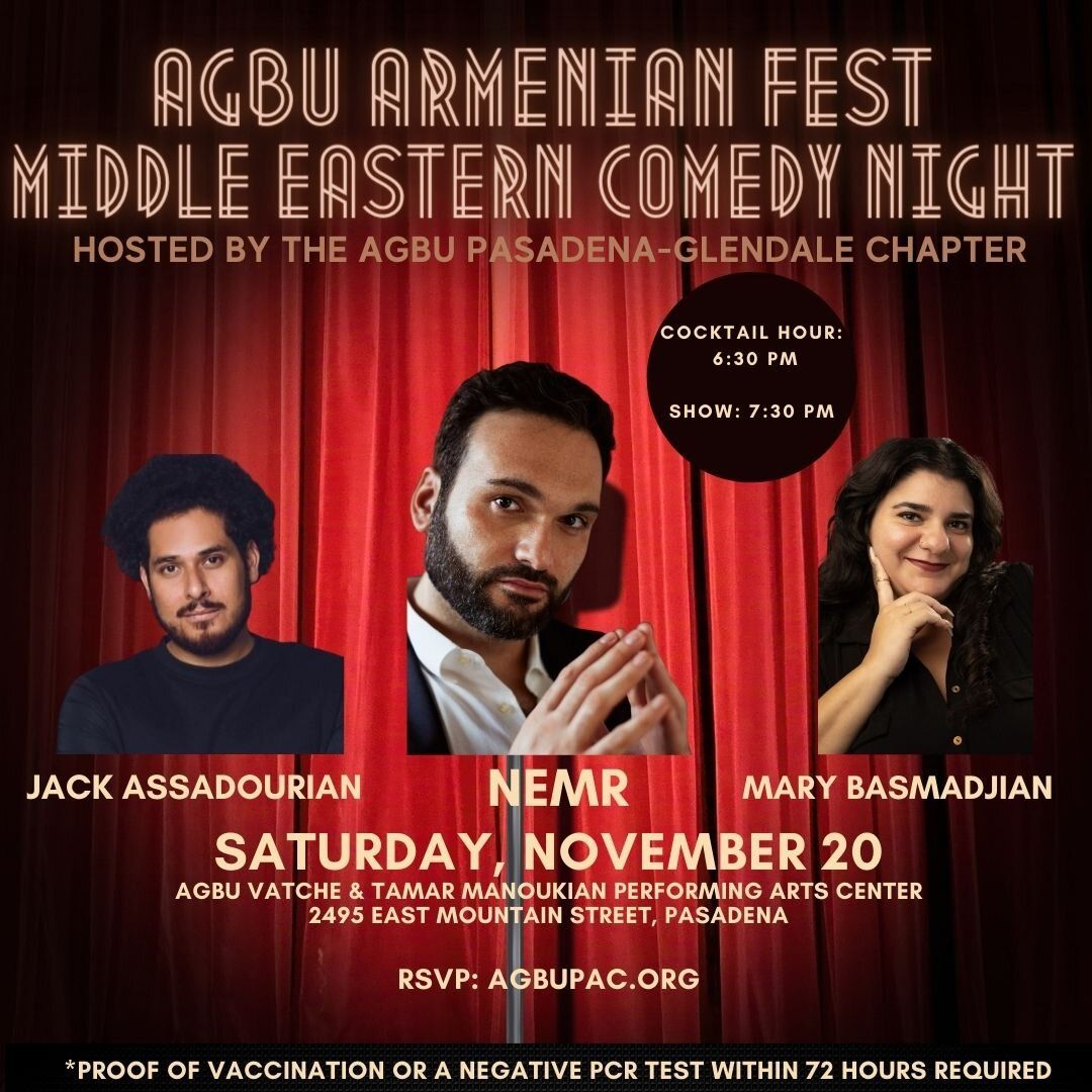 Armenian Comedy Festival at Saban Theatre, 15 November | Event in Beverly Hills | AllEvents