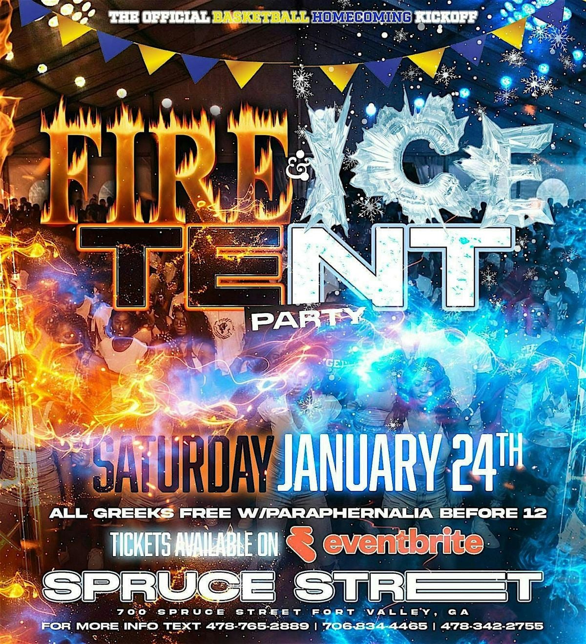 Fire & Ice Tent Party