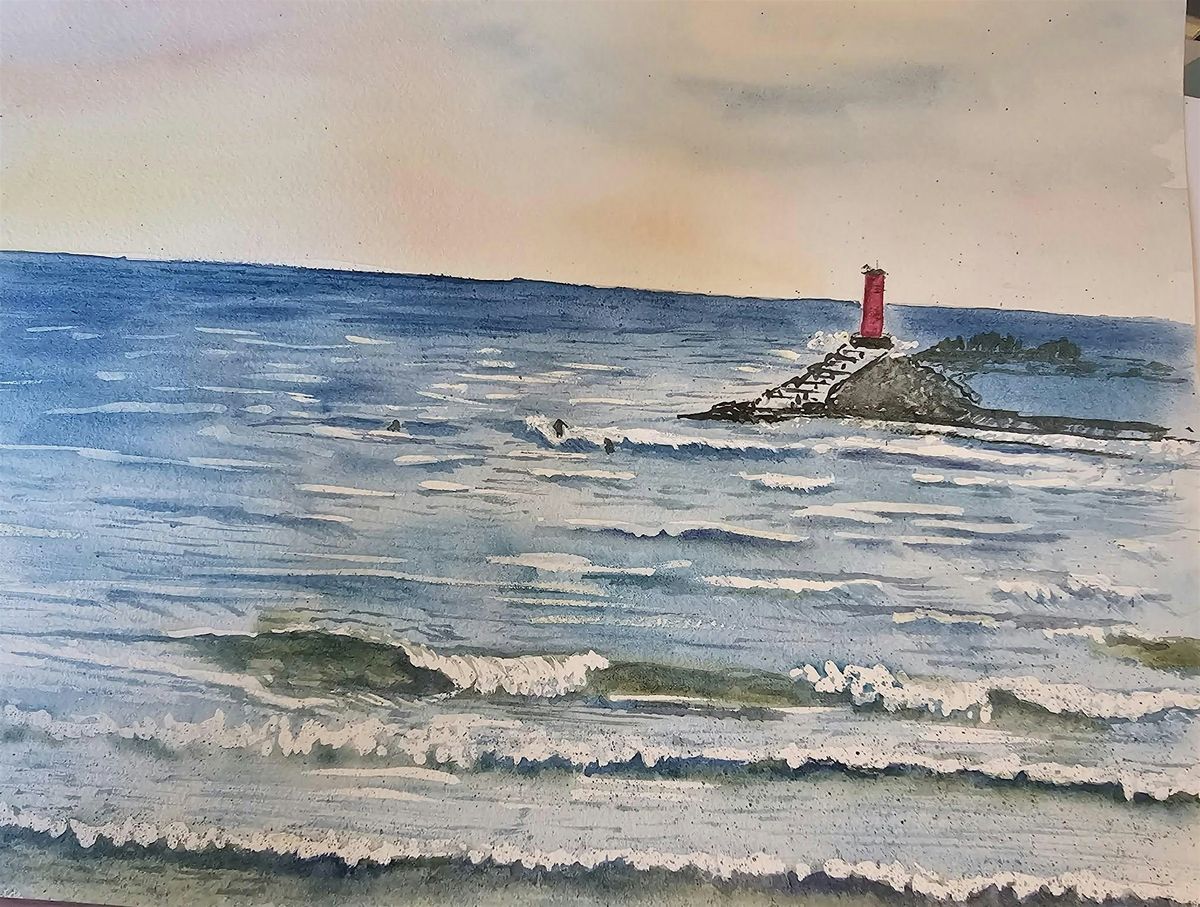 Creating Memories: Painting in the Malibu of the Midwest Watercolor Class, 13 June | Event in Sheboygan | AllEvents