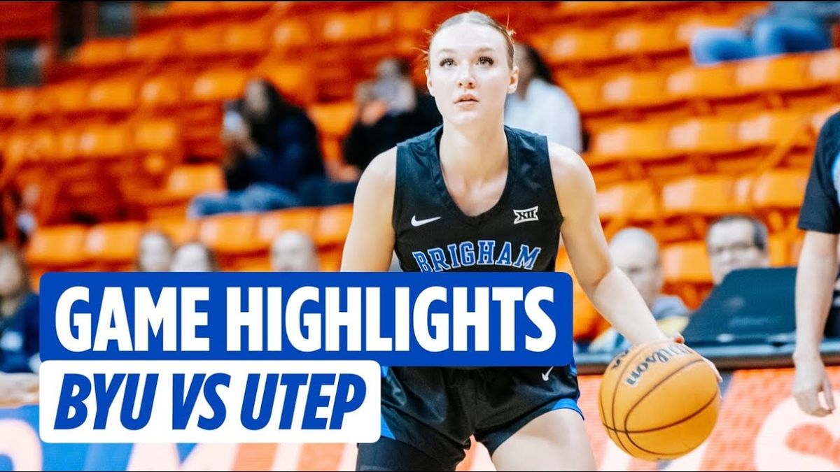 BYU Cougars Women's Basketball vs. UTEP Miners, 12 December | Event in Provo | AllEvents