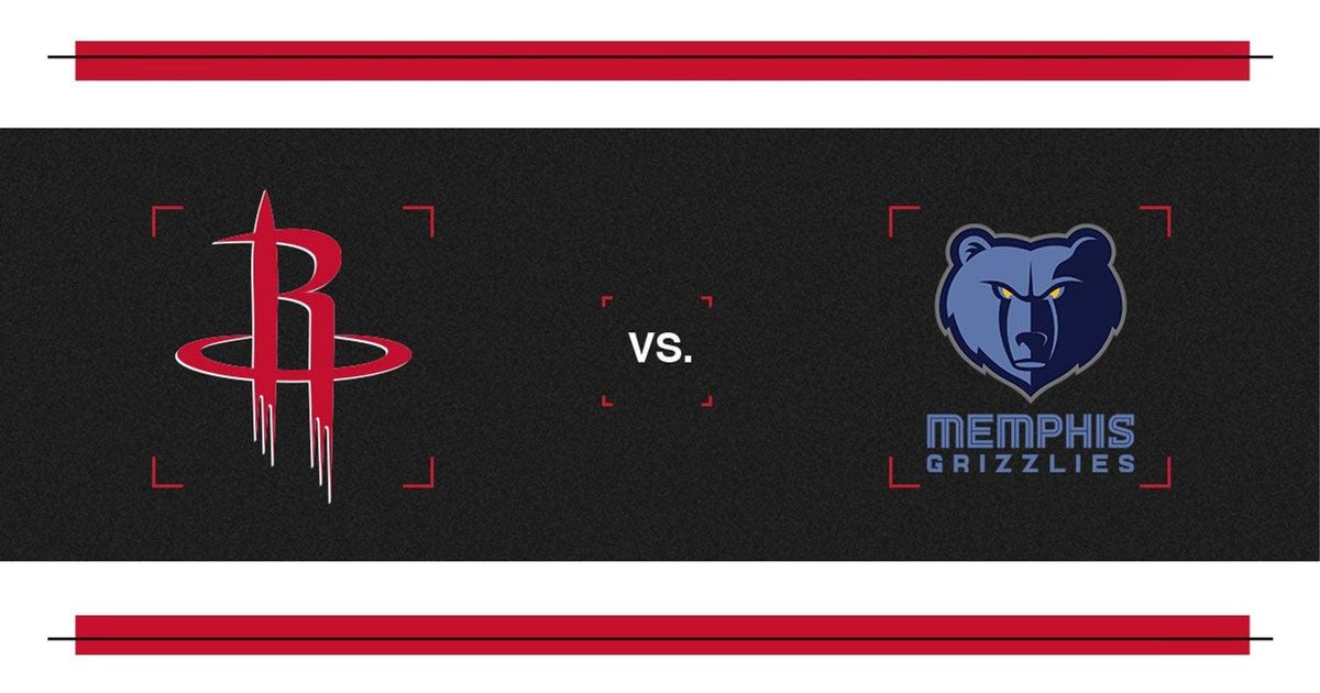 Houston Rockets at Memphis Grizzlies at FedExForum, 5 November | Event in Memphis | AllEvents