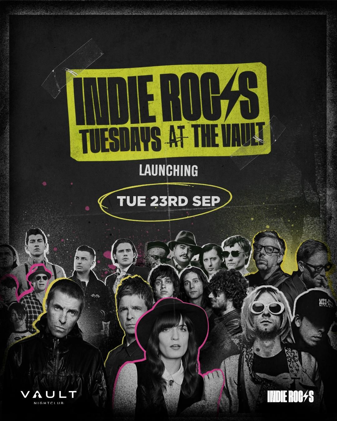 Indie Rocks Tuesdays 🤘 LAUNCH PARTY! 🤘 £2 Drinks 🎸 Biggest Indie &amp; Rock Hits Every Week, 23 September