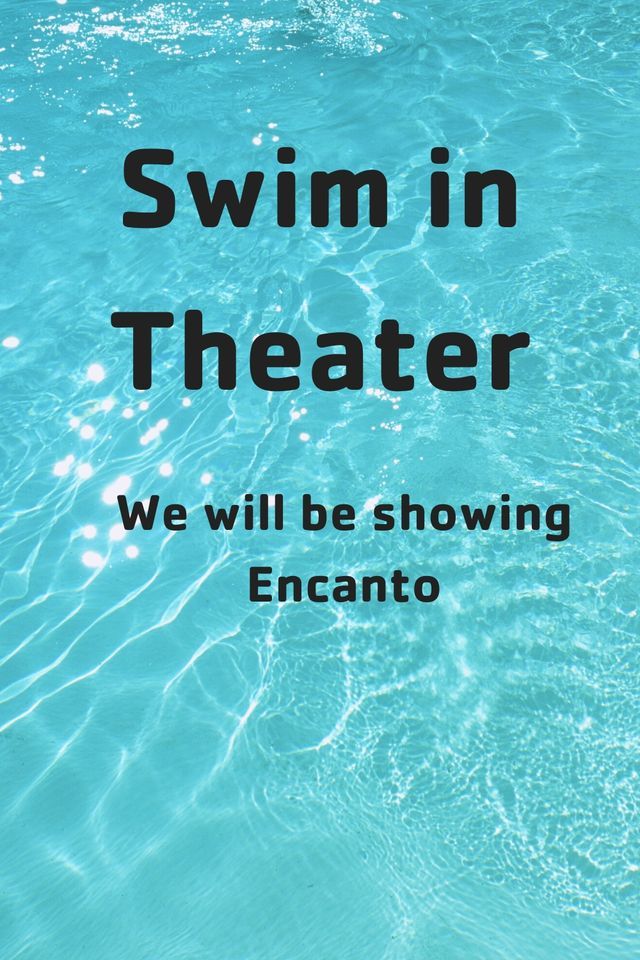 Pool Party Swim in Theater (Encanto), Don Sjogren Community YMCA
