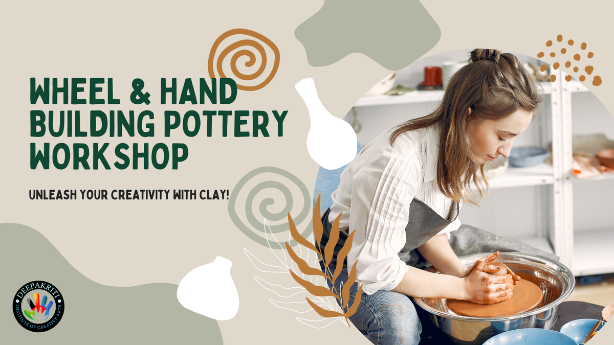 Wheel &amp; Hand Building Pottery Workshop, 20 July | Event in Ambala  | AllEvents