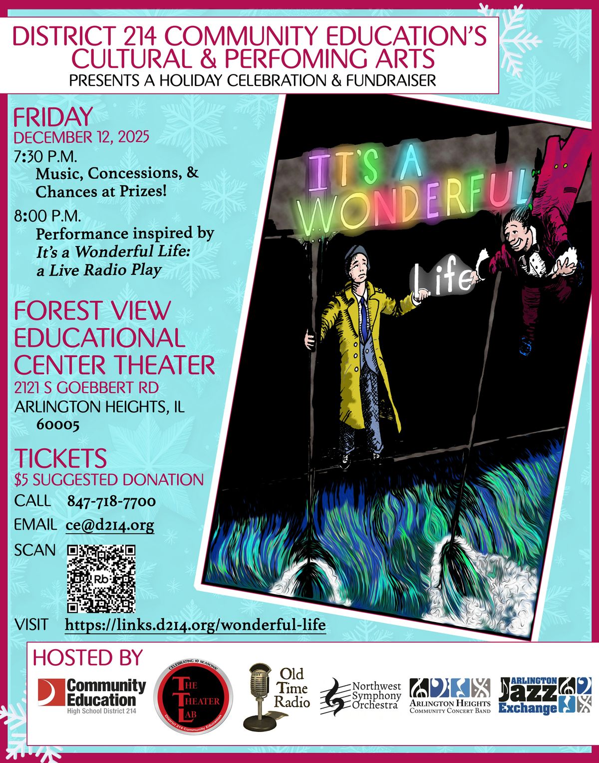 It's a Wonderful Life Radio Show in Arlington Heights, 12 December | Event in Arlington Heights | AllEvents