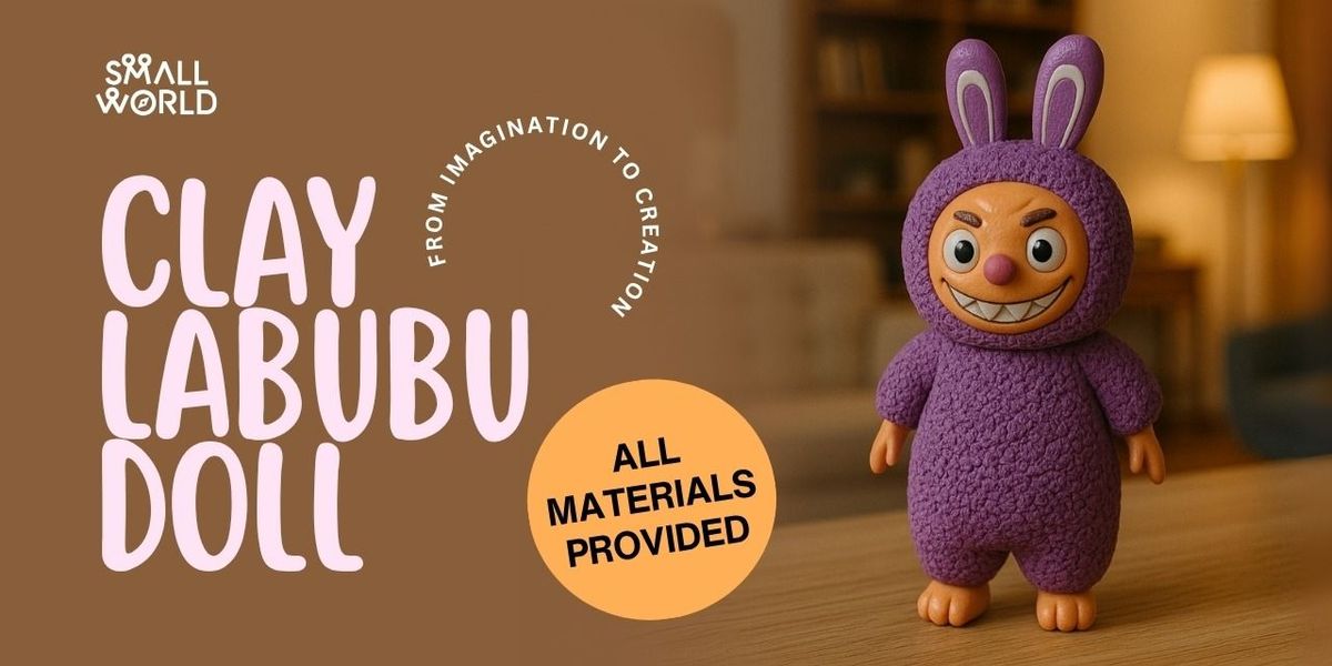 Clay Labubu Doll, 28 November | Event in New Delhi | AllEvents