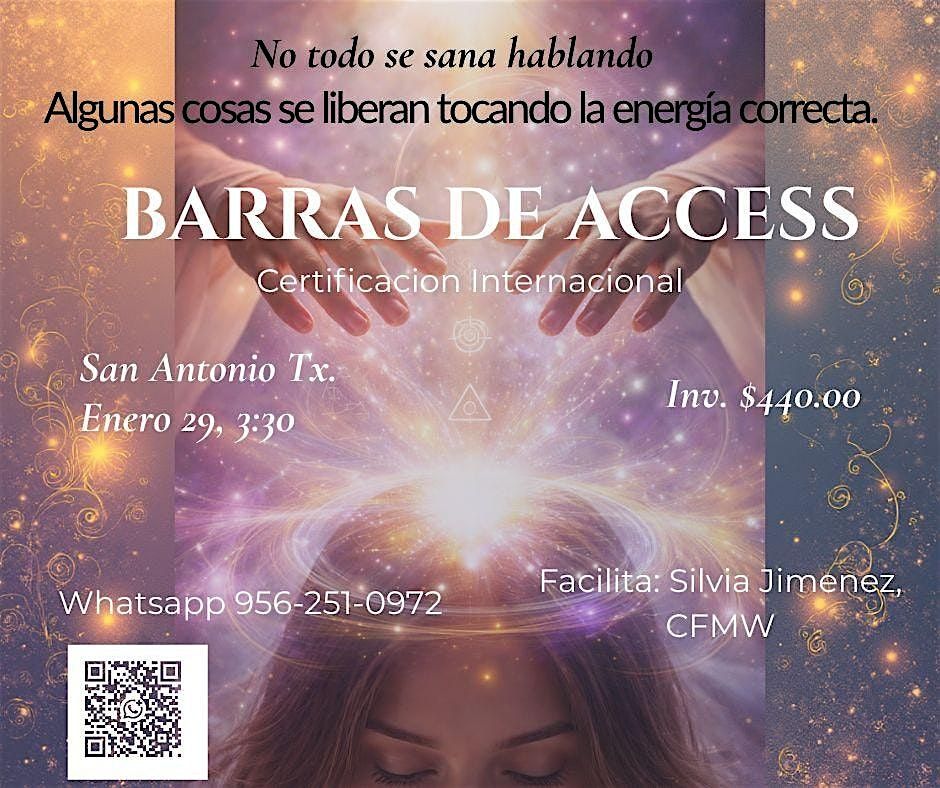 BARRAS DE ACCESS. Certificacion Internacional.