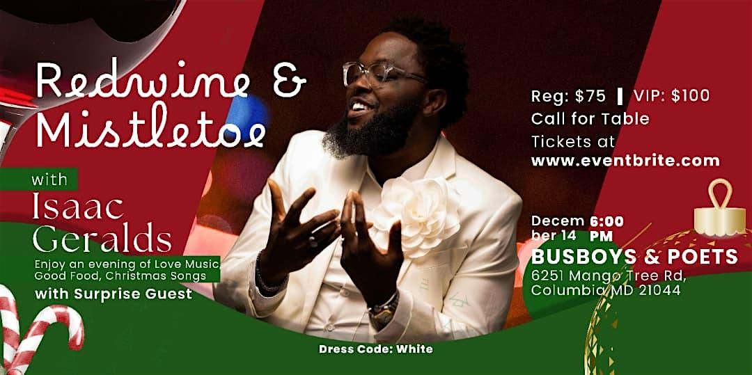 REDWINE & MISTLETOE, 14 December | Event in Columbia | AllEvents