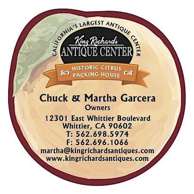 The King Richard's Antique Center at www.kingrichardsantiques.com logo