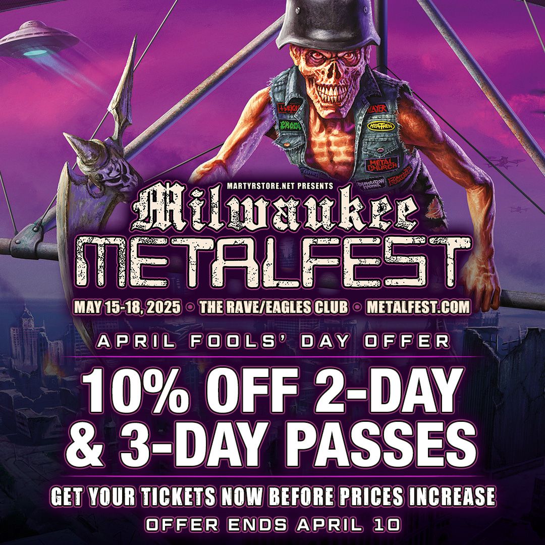 Milwaukee Metal Fest - 2 Day Pass at The Rave-Eagles Club, 16 May | Event in Milwaukee | AllEvents
