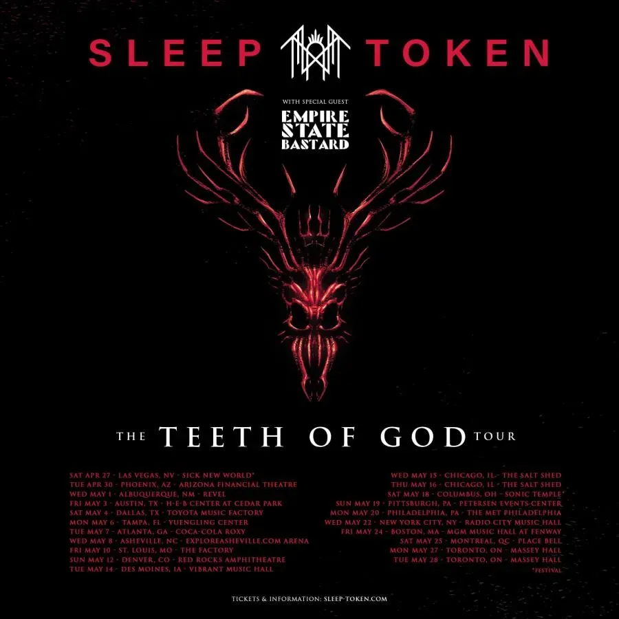 Sleep Token at DCU Center, 23 September | Event in Worcester | AllEvents