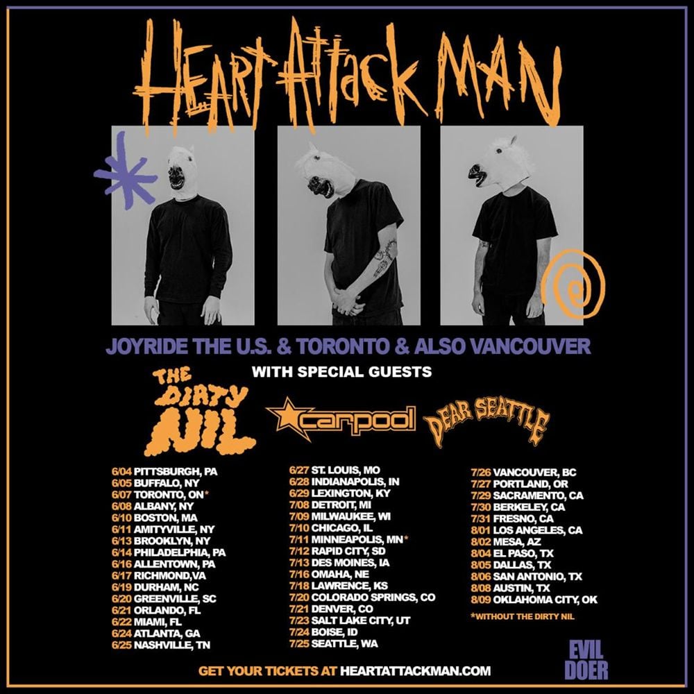 Heart Attack Man, 6 June | Event in Toronto | AllEvents