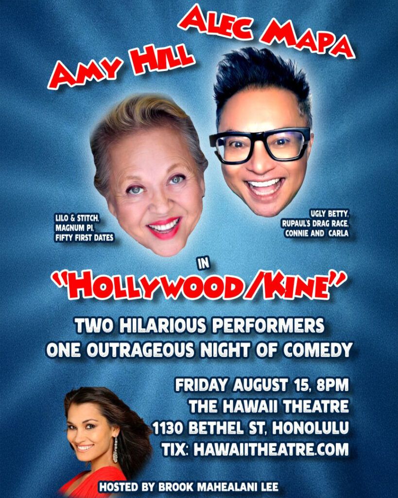 Amy Hill & Alec Mapa in Hollywood/Kine, 14 August | Event in Honolulu | AllEvents