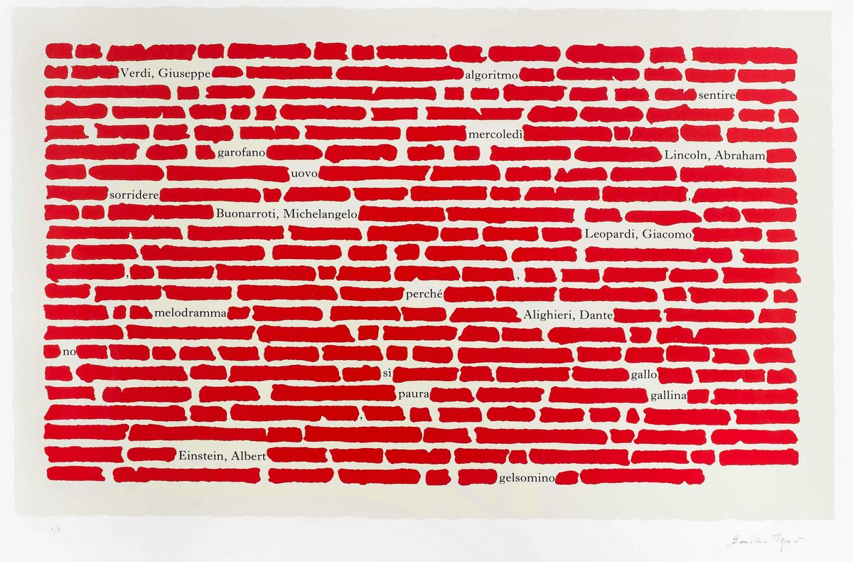 Emilio Isgrò alla Fondazione Pasquinelli, 9 December | Event in Milano | AllEvents