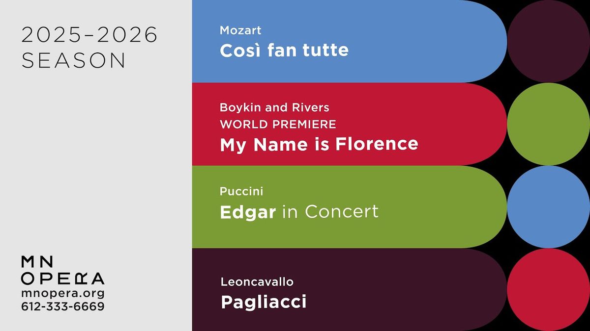 Minnesota Opera - My Name Is Florence at Ordway Center for Performing Arts, 31 January | Event in Saint Paul