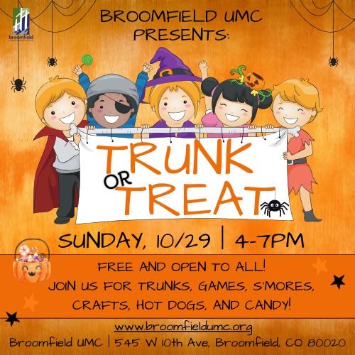Trunk or Treat, Broomfield United Methodist Church, October 29 2023