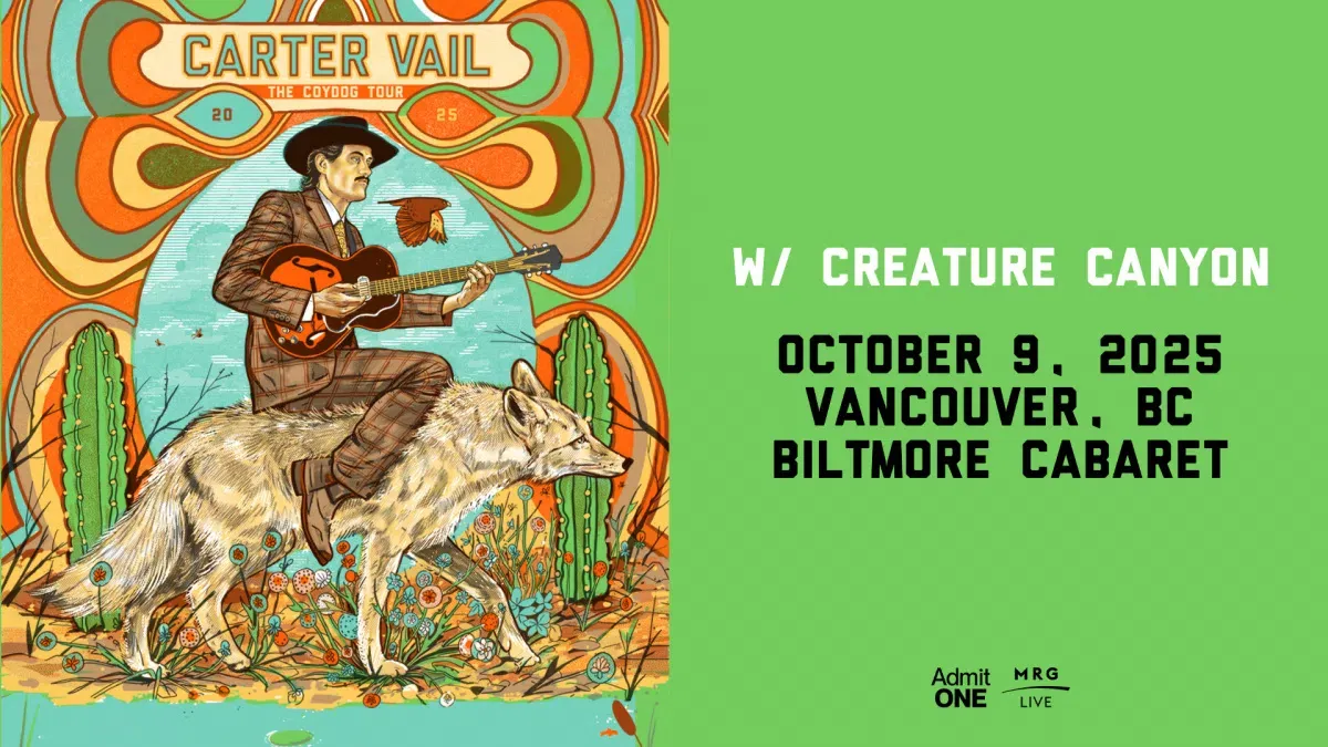 Carter Vail, 30 October | Event in Washington | AllEvents
