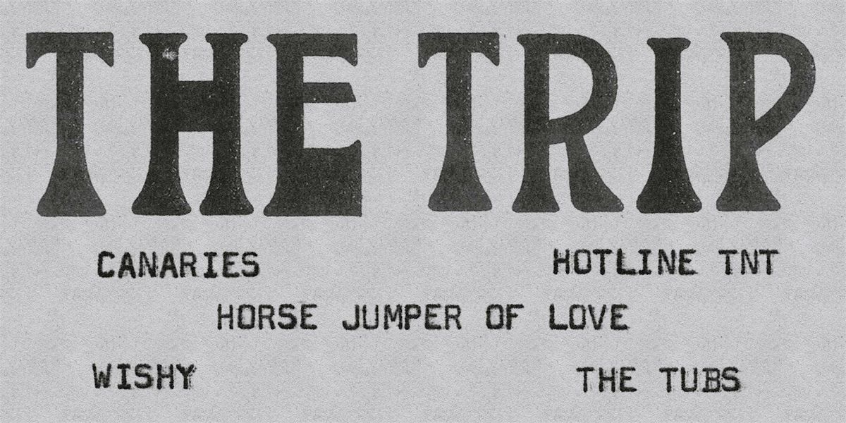 The TRIP 2 - Canaries, Hotline TNT, The Tubs, Horse Jumper of Love, Wishy, 29 January | Event in Troy | AllEvents