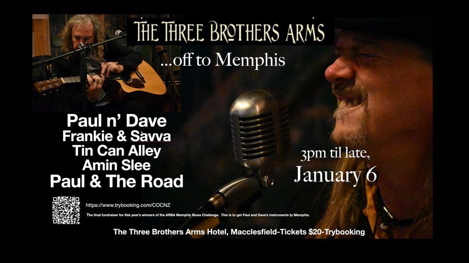 Off to Memphis..., The Three Brothers Arms, Mclaren Flat, January 6 2024 AllEvents.in