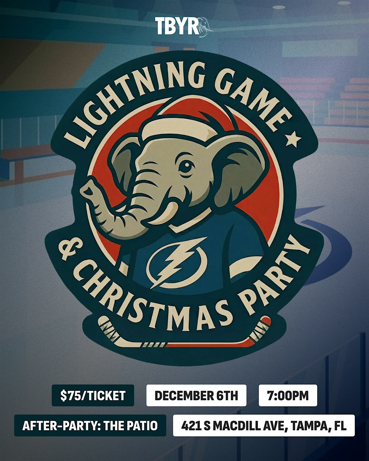TBYR Lightning Game & Christmas After Party, 6 December | Event in Tampa | AllEvents