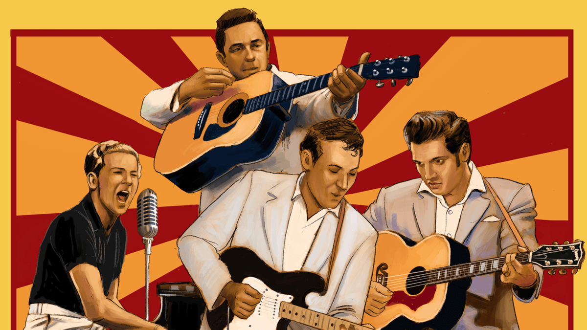 Million Dollar Quartet, Old Town Hall Theater, Medora, September 20