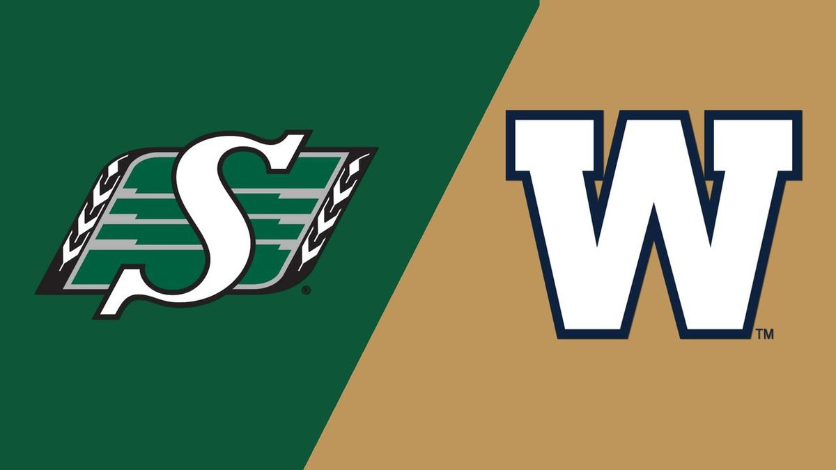 Saskatchewan Roughriders at Winnipeg Blue Bombers at Princess Auto Stadium, 6 September | Event in Winnipeg