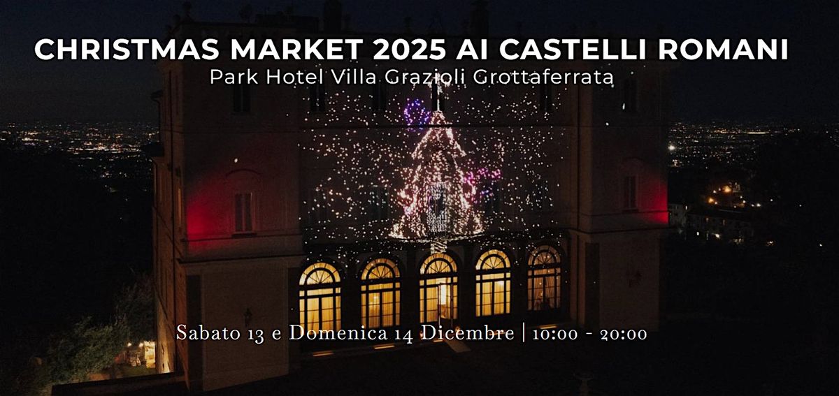 Le Degustazioni del Christmas Market 2025 - Park Hotel Villa Grazioli, 13 December | Event in Grottaferrata